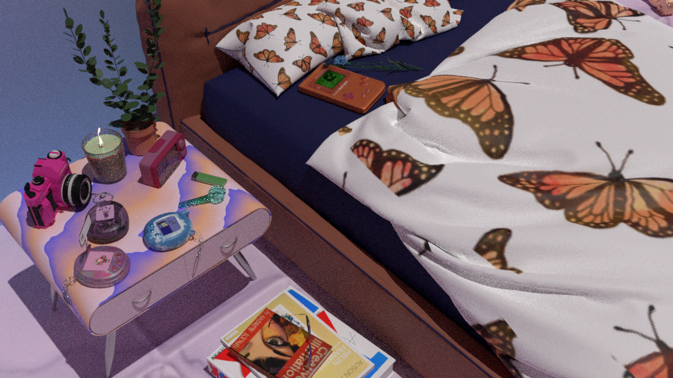 night stand render